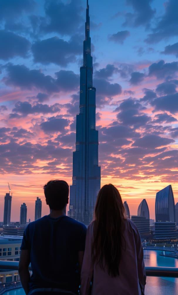 Foreign investor buying property in Dubai with a real estate developers
